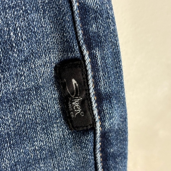 SILVER JEANS Sz 26 x 31L Be Low Flare Belt Low Rise Blue Jeans NEW WITH TAGS - Picture 6 of 13